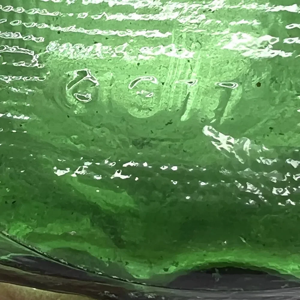 FTD - 1976 Emerald Green -Glass Vase 10